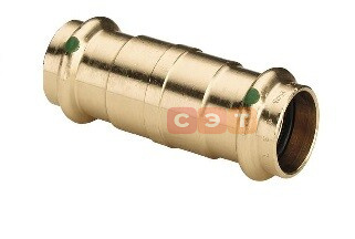 Муфта бронзовая пресс надвижная Sanpress SC-Contur 22